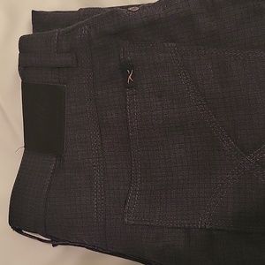 Brax 30x30 5-pocket pants. Blue/gray check